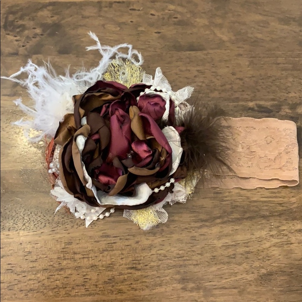 Cozette Couture floral headband